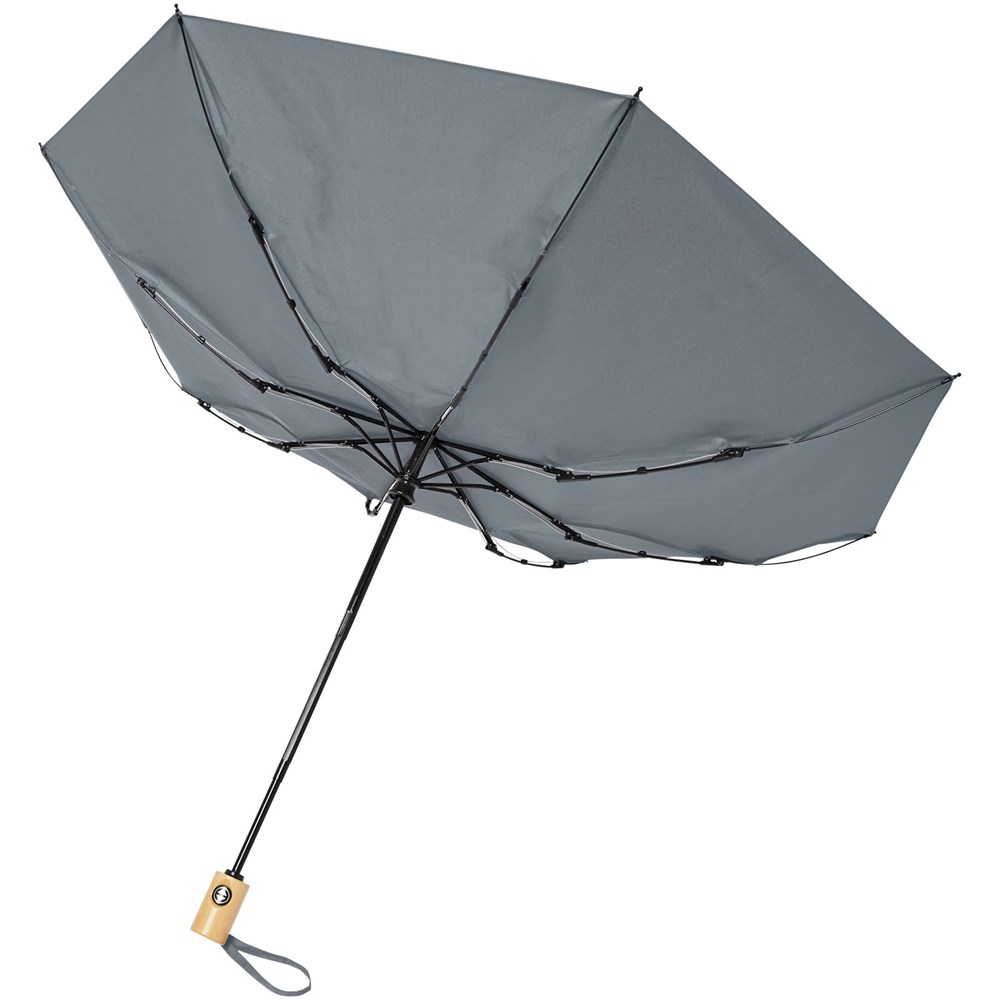 Bo 21” opvouwbare automatische gerecyclede PET paraplu